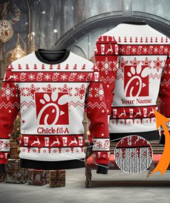 Personalized Chick fil A Ugly Custom Name Ugly Gift Christmas 3D Sweater For Men And Women