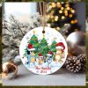 Personalized Carl and Ellie Christmas Ornament, Couple Ornament