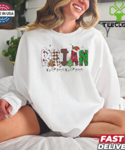 Personalized Christmas Name Brian Shirt