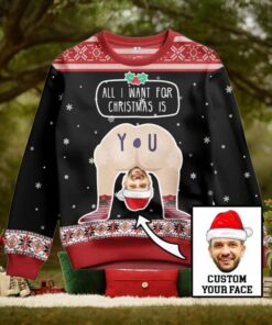 Personalized Christmas Photo Sweater