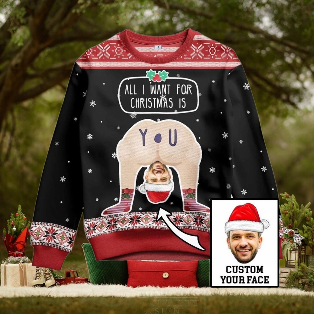 Personalized Christmas Photo Sweater Personalized Christmas Photo Sweater