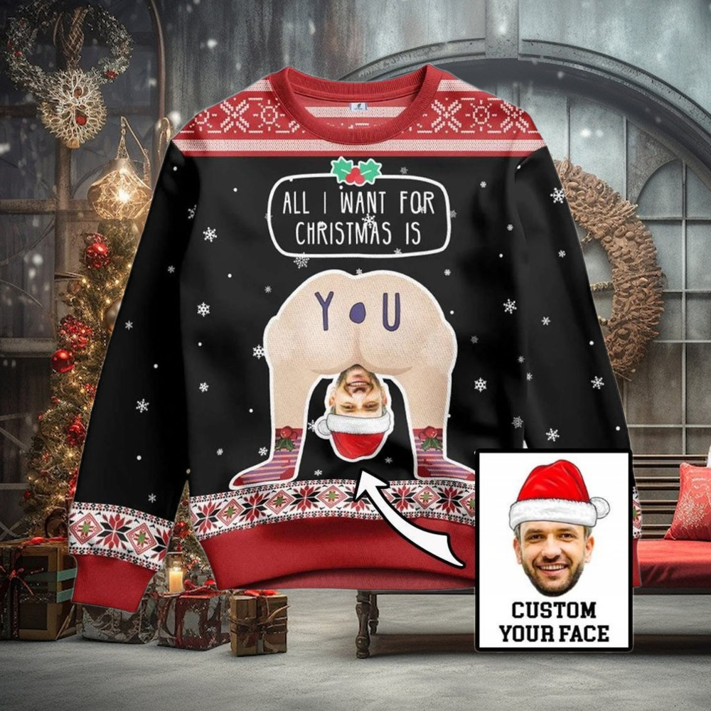 Personalized Christmas Photo Sweater Personalized Christmas Photo Sweater