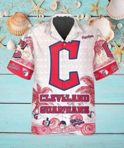 Personalized Cleveland Guardians Hawaiian Shirt, Cleveland Guardians Aloha Shirt, MLB Hawaiian Shirt