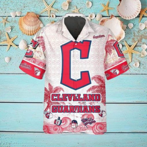 Personalized Cleveland Guardians Hawaiian Shirt, Cleveland Guardians Aloha Shirt, MLB Hawaiian Shirt