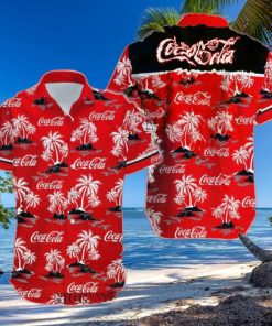 Personalized Coca Cola Tropical Coconut Hawaiian Shirt
