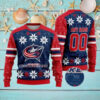 Personalized Colorado Avalanche Ugly Sweater For Christmas