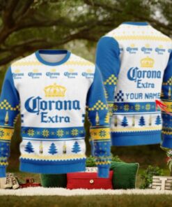 Personalized Corona Extra Classic Ugly Christmas Sweater