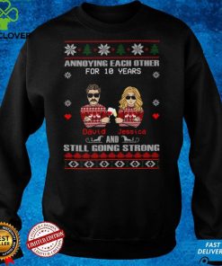 Personalized Couple T Shirt, Birthday Gift, Christmas Gift Custom Tex