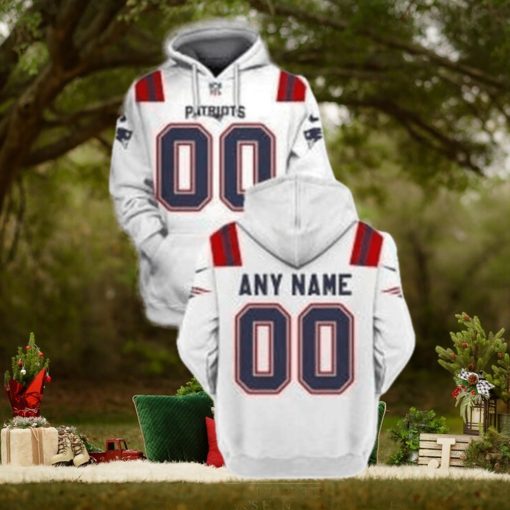 Personalized Custom Name And Number New England Patriots 3D All Over Print Hoodie Zipup Hoodie Sweathoodie, sweater, longsleeve, shirt v-neck, t-shirt Thoodie, sweater, longsleeve, shirt v-neck, t-shirt Football Gift