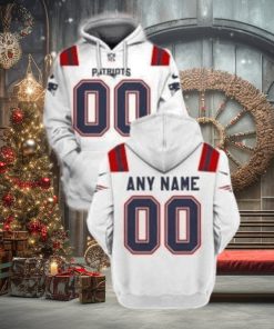 Personalized Custom Name And Number New England Patriots 3D All Over Print Hoodie Zipup Hoodie Sweathoodie, sweater, longsleeve, shirt v-neck, t-shirt Thoodie, sweater, longsleeve, shirt v-neck, t-shirt Football Gift