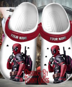 Personalized Deadpool Wear Pair Crocs Slippers