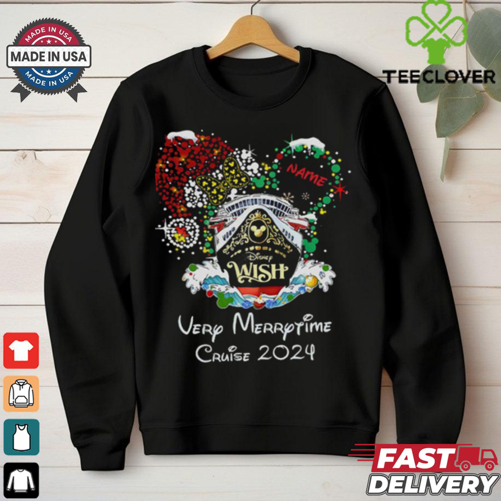 Personalized Disney Christmas Very Merrytime Cruises 2024 shirt Personalized Disney Christmas Very Merrytime Cruises 2024 shirt