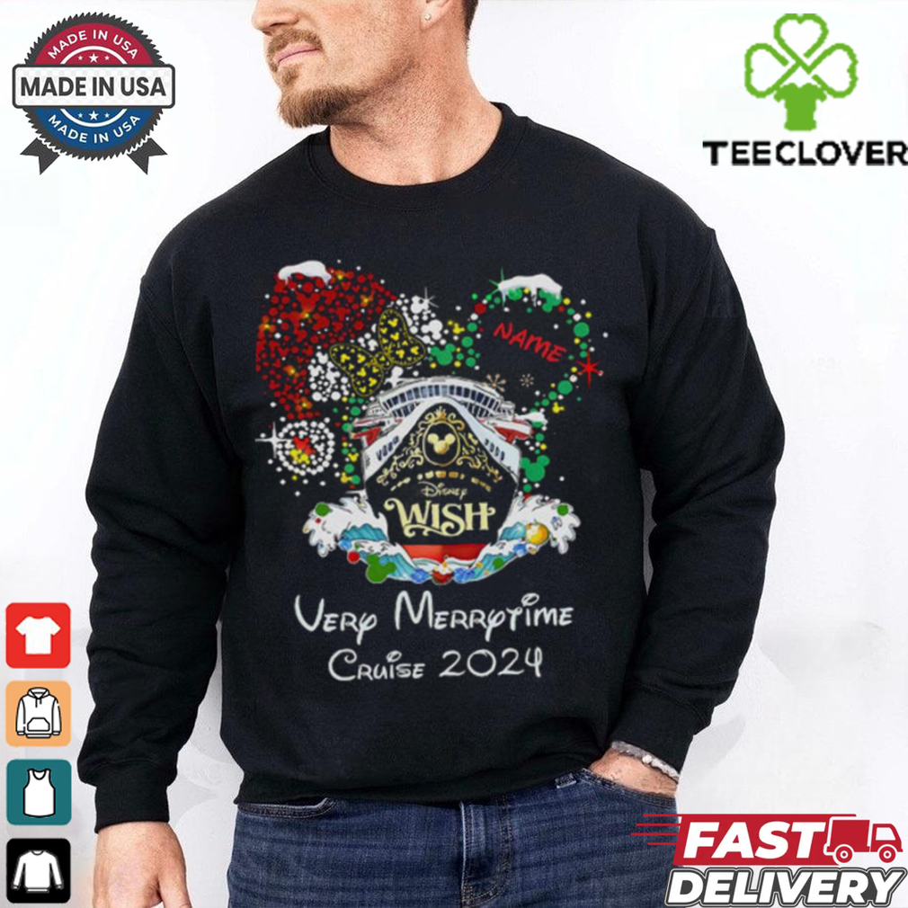 Personalized Disney Christmas Very Merrytime Cruises 2024 shirt Personalized Disney Christmas Very Merrytime Cruises 2024 shirt