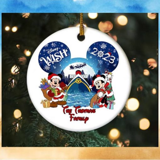 Personalized Disney Disney Cruise Ceramic Ornament