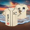 Personalized Disney WALL E And EVE Baseball Jersey