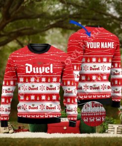 Personalized Duvel Beer Christmas Sweater