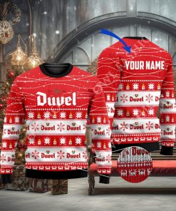 Personalized Duvel Beer Christmas Sweater