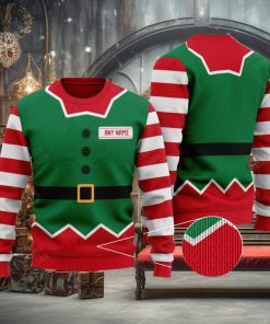 Personalized Elf 1 Knitted Christmas 3D Sweater Gift Holidays