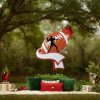 Santa Is Coming Christmas Ornament