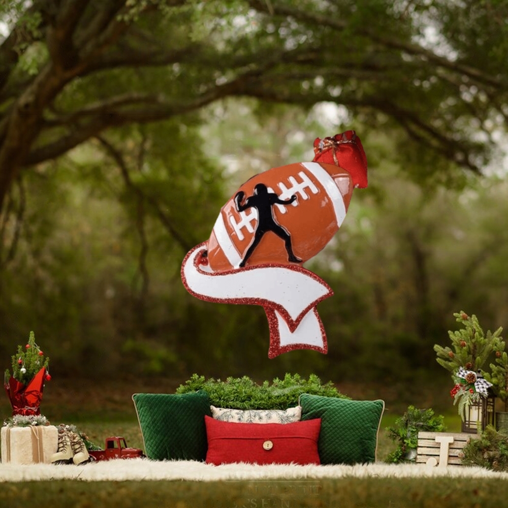 Personalized Football Christmas Ornaments 2023 Personalized Football Christmas Ornaments 2023