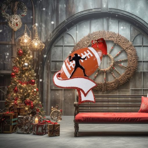 Personalized Football Christmas Ornaments 2023