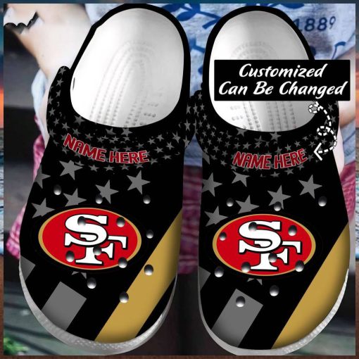 Personalized Football S.49Ers Star New Crocs Clog Shoes