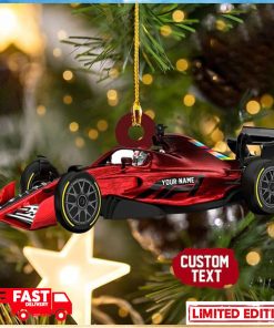 Personalized Formula 1 Car For Fans Christmas Tree Decorations Ornament