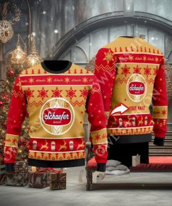 Personalized Funny Schaefer Beer Ugly Christmas Sweater