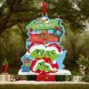 Onimhouse Ornament Kansas City Player Walking Abbey Road Signatures T Travis Kelce Patrick Mahomes City, Ornament Christmas Gift, 2D Flat Round Ceramic Ornament