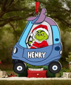 Personalized Gifts For Kids, Driving Truck Acrylic Ornamnent 02KALU121124