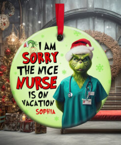 Personalized Gifts For Nurse Ceramic Ornament 05ohqn281024