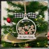 Wish You A Wonderful Christmas   Family Personalized Custom Ornament   Acrylic Custom Shaped   Christmas Gift For Family Members