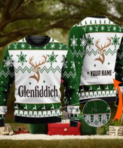 Personalized Glenfiddich Ugly Custom Name Shirt Ugly Gift Christmas 3D Sweater For Men And Women