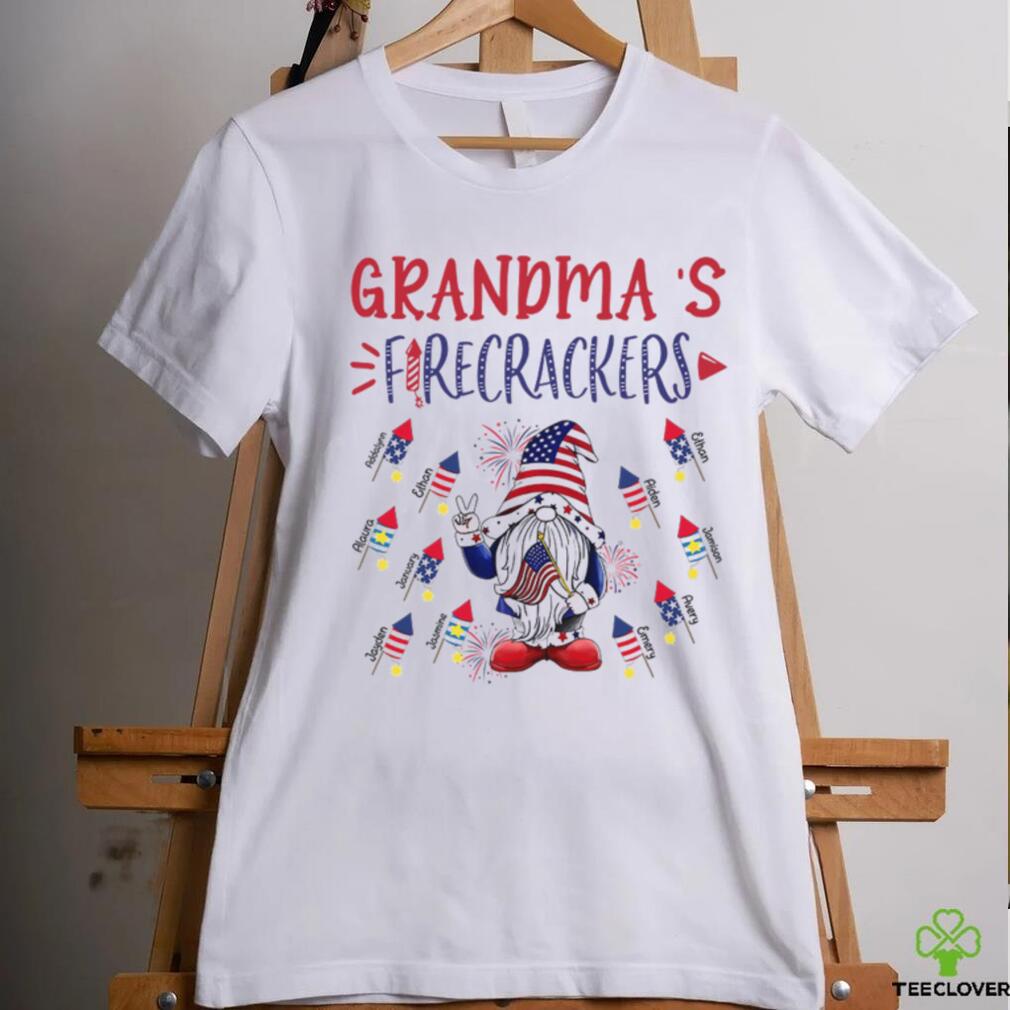 Personalized Grandma's Firecrackers shirt