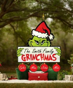 Personalized Grinch Ornament Grinchmas Ornament Grinch