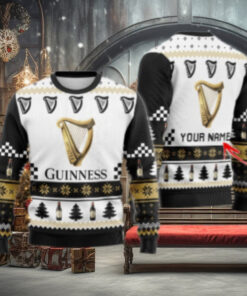 Personalized Guinness Beer Classic Ugly Christmas Sweater