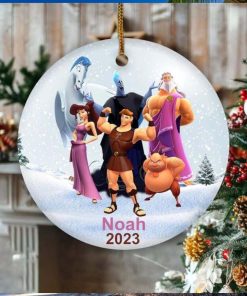 Personalized Hercules Christmas Ornament, Kid 2023 Ornament