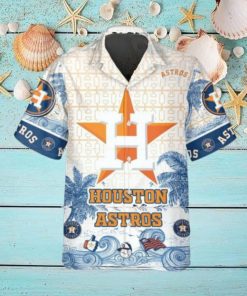 Personalized Houston Astros Hawaiian Shirt, Houston Astros Aloha Shirt, MLB Hawaiian Shirt