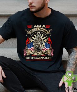 Personalized I Am A Grumpy Old Man I Can Fix Shirt