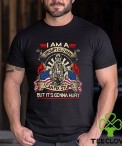 Personalized I Am A Grumpy Old Man I Can Fix Shirt