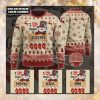 Personalized I Love Being A Grandma Wool Ugly Sweater Gift For Grandma