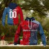 NFL Carolina Panthers Mix Grateful Dead, Personalized Name & Number Specialized Concepts Kits 3D Hoodie