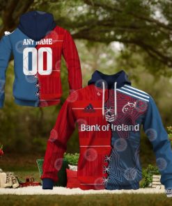 Personalized IRFU Munster Rugby Mix Hoodie