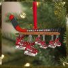 New York Giants NFL Sport Ornament Custom Your Name And Number