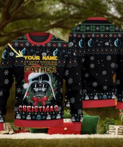 Personalized I’m Your Father Darth Vader Ugly Christmas Sweater