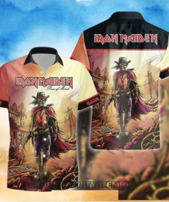 Personalized Iron Maiden Piece of Mind Casual Hawaiian Shirt