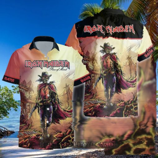Personalized Iron Maiden Piece of Mind Casual Hawaiian Shirt