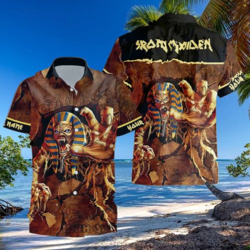 Personalized Iron Maiden Powerslave Hawaiian Shirt