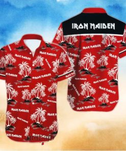 Personalized Iron Maiden Tropical Coconut Hawaiian Shirt