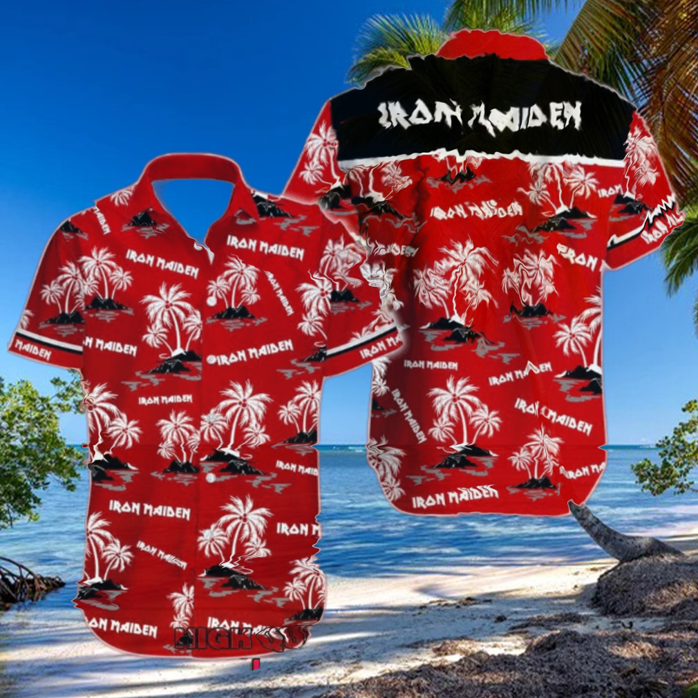 Personalized Iron Maiden Tropical Coconut Hawaiian Shirt Personalized Iron Maiden Tropical Coconut Hawaiian Shirt